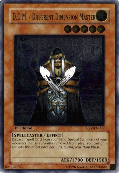 D.D.M. - Different Dimension Master (UTR) [CRV-EN032] Ultimate Rare | Jomio and Rueliete's Cards and Comics