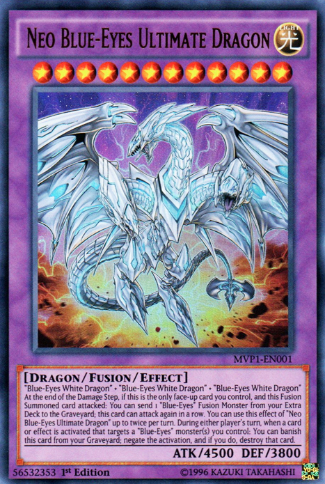 Neo Blue-Eyes Ultimate Dragon [MVP1-EN001] Ultra Rare | Jomio and Rueliete's Cards and Comics