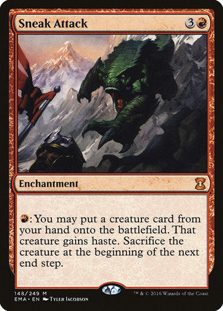 Sneak Attack [Eternal Masters] | Jomio and Rueliete's Cards and Comics