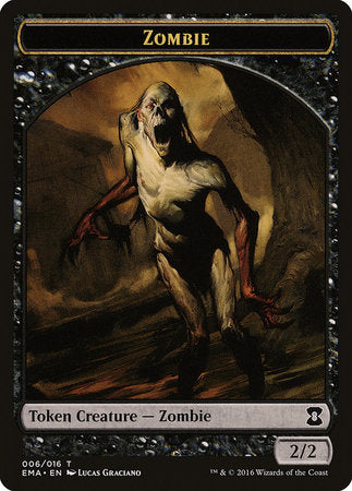 Zombie Token [Eternal Masters Tokens] | Jomio and Rueliete's Cards and Comics