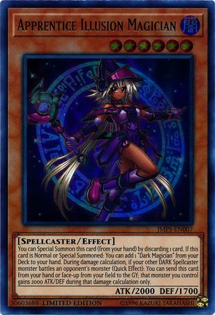 Apprentice Illusion Magician (JMPS-EN007) [JMPS-EN007] Ultra Rare | Jomio and Rueliete's Cards and Comics