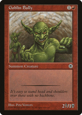 Goblin Bully [Portal] | Jomio and Rueliete's Cards and Comics