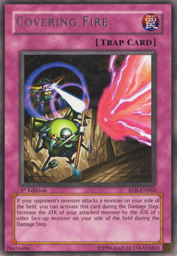 Covering Fire [RDS-EN060] Rare | Jomio and Rueliete's Cards and Comics
