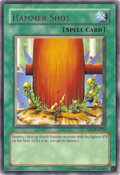 Hammer Shot [DR3-EN038] Rare | Jomio and Rueliete's Cards and Comics