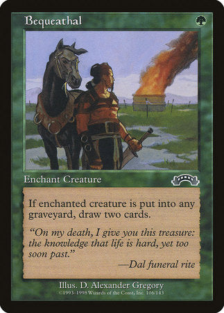 Bequeathal [Exodus] | Jomio and Rueliete's Cards and Comics