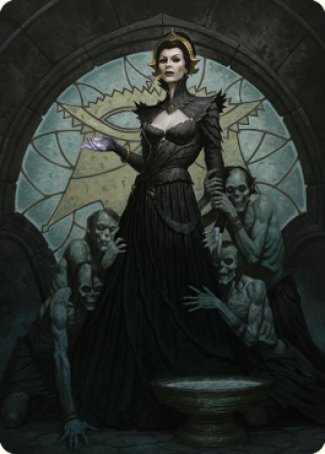 Liliana of the Veil Art Card [Dominaria United Art Series] | Jomio and Rueliete's Cards and Comics