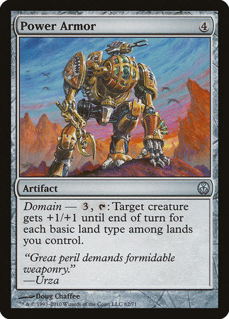 Power Armor [Duel Decks: Phyrexia vs. the Coalition] | Jomio and Rueliete's Cards and Comics