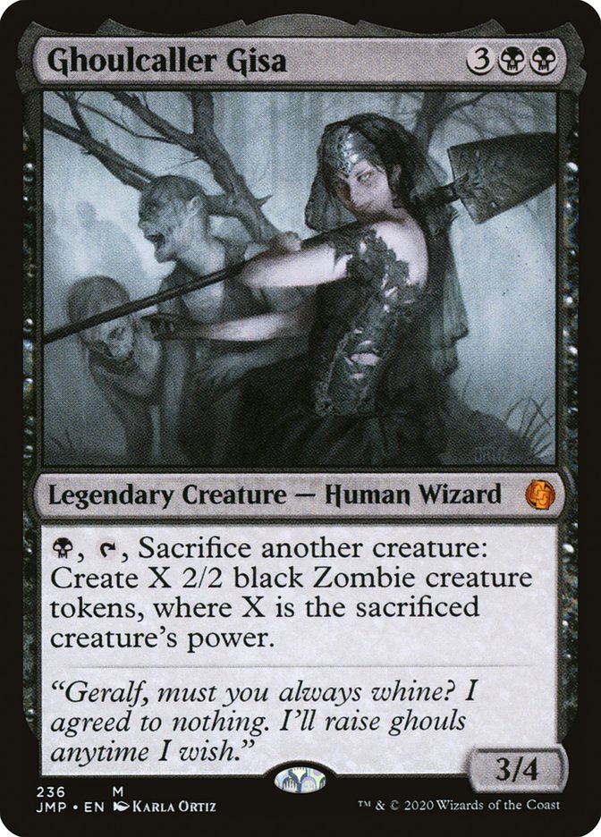Ghoulcaller Gisa [Jumpstart] | Jomio and Rueliete's Cards and Comics