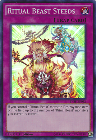 Ritual Beast Steeds [THSF-EN032] Super Rare | Jomio and Rueliete's Cards and Comics