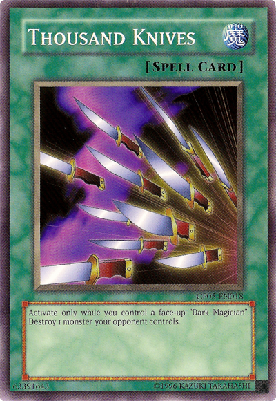 Thousand Knives [CP05-EN018] Common | Jomio and Rueliete's Cards and Comics