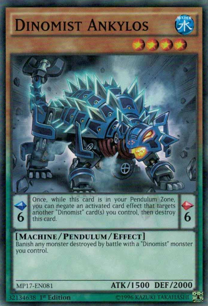 Dinomist Ankylos [MP17-EN081] Common | Jomio and Rueliete's Cards and Comics