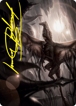 Shadrix Silverquill Art Card (Gold-Stamped Signature) [Strixhaven: School of Mages Art Series] | Jomio and Rueliete's Cards and Comics