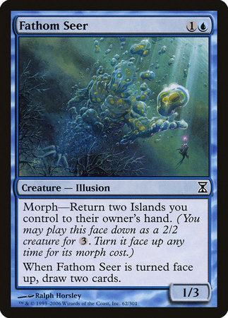 Fathom Seer [Time Spiral] | Jomio and Rueliete's Cards and Comics