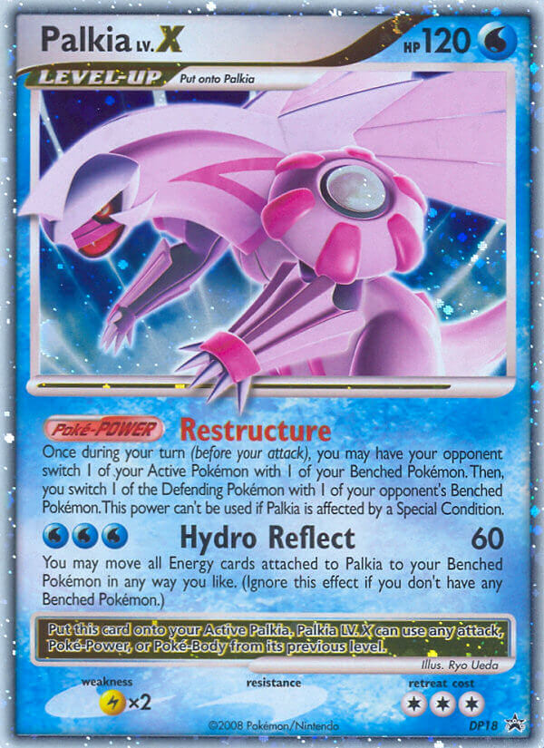 Palkia LV.X (DP18) [Diamond & Pearl: Black Star Promos] | Jomio and Rueliete's Cards and Comics