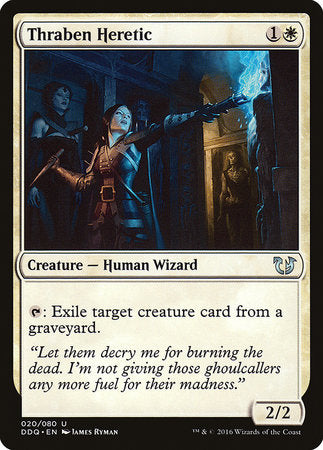 Thraben Heretic [Duel Decks: Blessed vs. Cursed] | Jomio and Rueliete's Cards and Comics