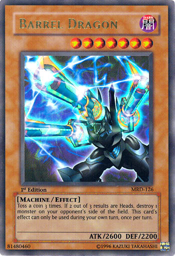 Barrel Dragon [MRD-126] Ultra Rare | Jomio and Rueliete's Cards and Comics