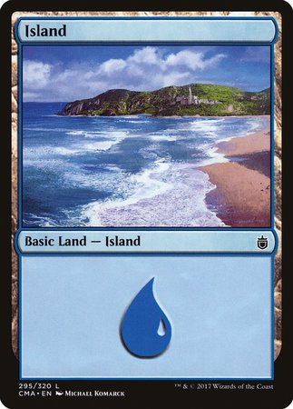 Island (295) [Commander Anthology] | Jomio and Rueliete's Cards and Comics
