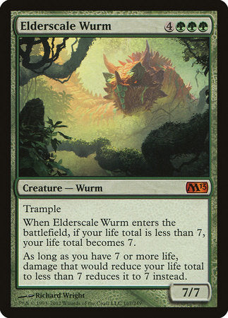 Elderscale Wurm [Magic 2013] | Jomio and Rueliete's Cards and Comics