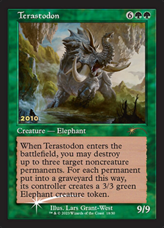 Terastodon [30th Anniversary Promos] | Jomio and Rueliete's Cards and Comics