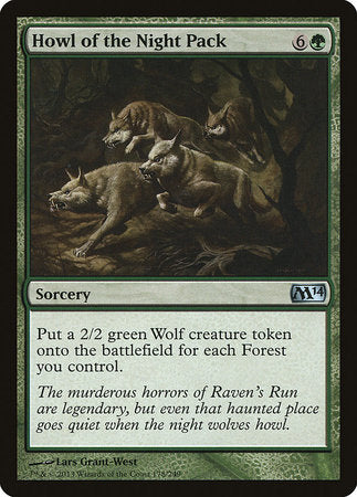 Howl of the Night Pack [Magic 2014] | Jomio and Rueliete's Cards and Comics