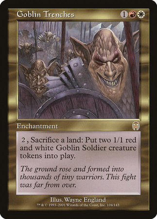 Goblin Trenches [Apocalypse] | Jomio and Rueliete's Cards and Comics