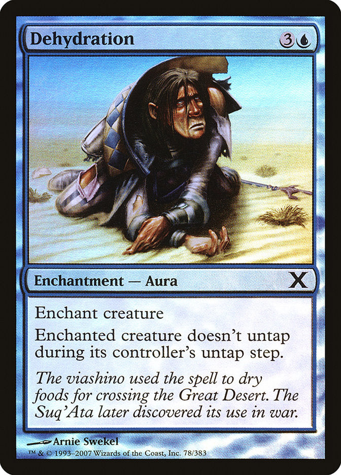 Dehydration (Premium Foil) [Tenth Edition] | Jomio and Rueliete's Cards and Comics