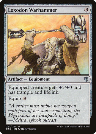 Loxodon Warhammer [Commander 2016] | Jomio and Rueliete's Cards and Comics