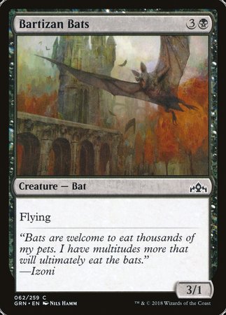 Bartizan Bats [Guilds of Ravnica] | Jomio and Rueliete's Cards and Comics
