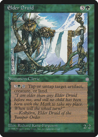 Elder Druid [Ice Age] | Jomio and Rueliete's Cards and Comics