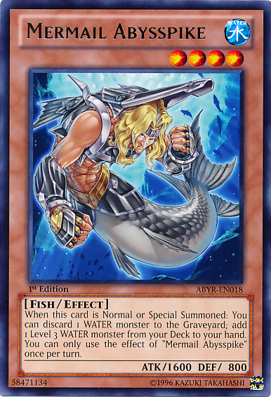 Mermail Abysspike [ABYR-EN018] Rare | Jomio and Rueliete's Cards and Comics