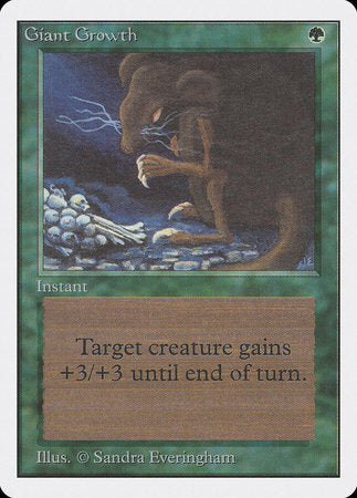 Giant Growth [Unlimited Edition] | Jomio and Rueliete's Cards and Comics