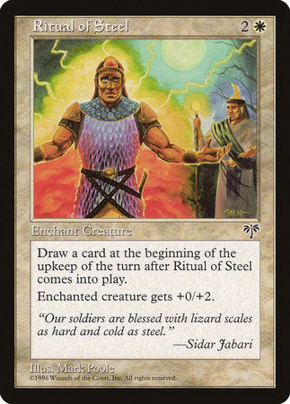 Ritual of Steel [Mirage] | Jomio and Rueliete's Cards and Comics
