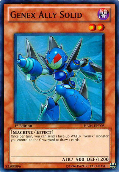 Genex Ally Solid [HA04-EN005] Super Rare | Jomio and Rueliete's Cards and Comics