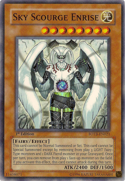 Sky Scourge Enrise [FOTB-EN021] Super Rare | Jomio and Rueliete's Cards and Comics