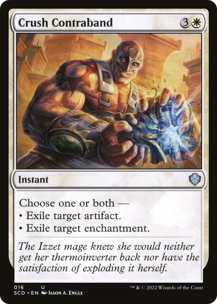 Crush Contraband [Starter Commander Decks] | Jomio and Rueliete's Cards and Comics