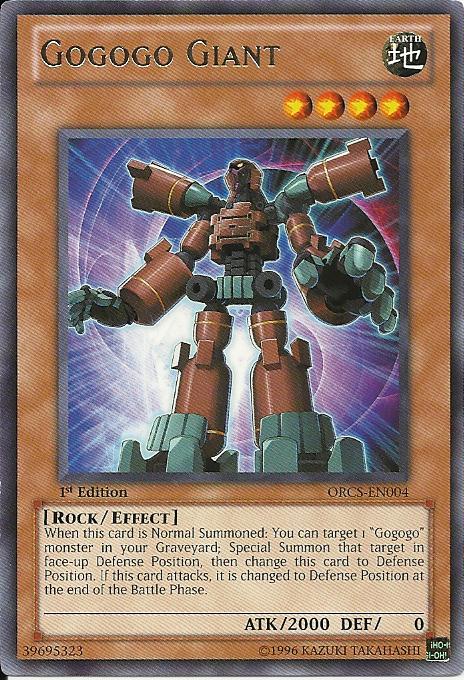 Gogogo Giant [ORCS-EN004] Rare | Jomio and Rueliete's Cards and Comics