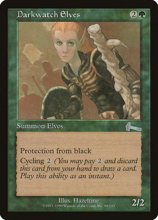 Darkwatch Elves [Urza's Legacy] | Jomio and Rueliete's Cards and Comics