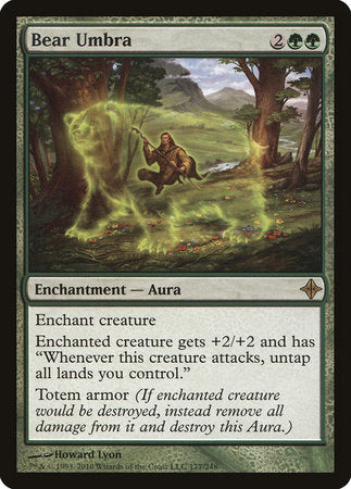 Bear Umbra [Rise of the Eldrazi] | Jomio and Rueliete's Cards and Comics