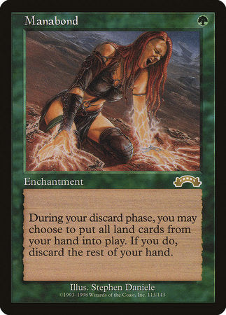 Manabond [Exodus] | Jomio and Rueliete's Cards and Comics