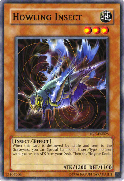 Howling Insect [DR3-EN025] Common | Jomio and Rueliete's Cards and Comics