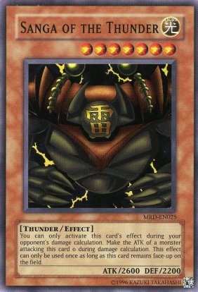 Sanga of the Thunder [MRD-EN025] Super Rare | Jomio and Rueliete's Cards and Comics