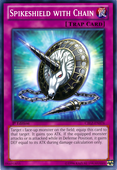 Spikeshield with Chain [CBLZ-EN076] Common | Jomio and Rueliete's Cards and Comics