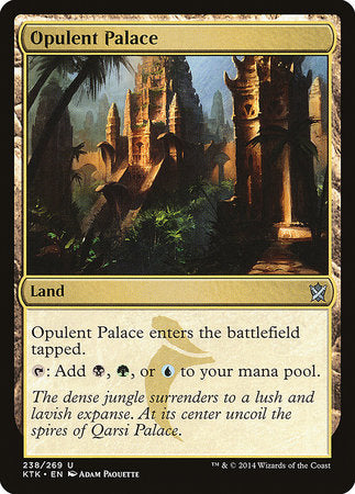 Opulent Palace [Khans of Tarkir] | Jomio and Rueliete's Cards and Comics