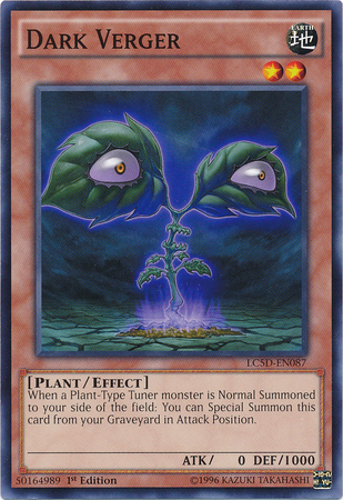 Dark Verger [LC5D-EN087] Common | Jomio and Rueliete's Cards and Comics