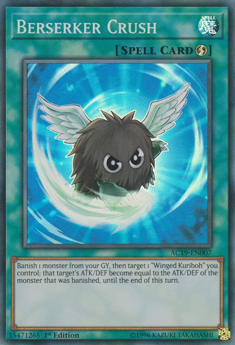 Berserker Crush [AC19-EN007] Super Rare | Jomio and Rueliete's Cards and Comics