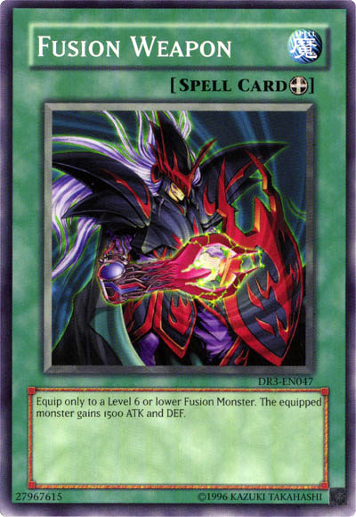 Fusion Weapon [DR3-EN047] Common | Jomio and Rueliete's Cards and Comics