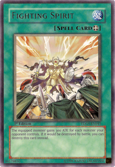 Fighting Spirit [TDGS-EN045] Rare | Jomio and Rueliete's Cards and Comics
