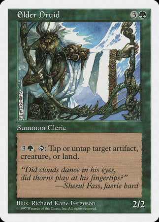 Elder Druid [Fifth Edition] | Jomio and Rueliete's Cards and Comics