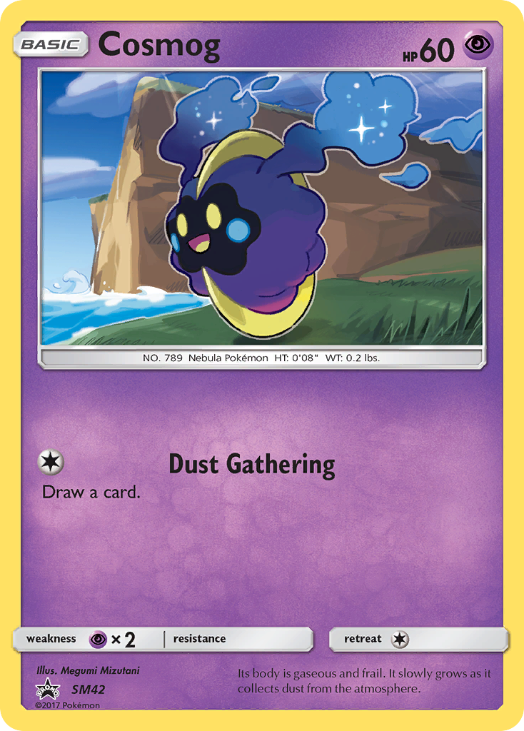 Cosmog (SM42) [Sun & Moon: Black Star Promos] | Jomio and Rueliete's Cards and Comics