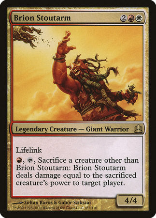 Brion Stoutarm [Commander 2011] | Jomio and Rueliete's Cards and Comics